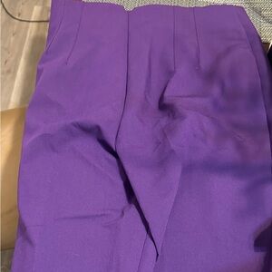 Zara Deep Purple Trousers